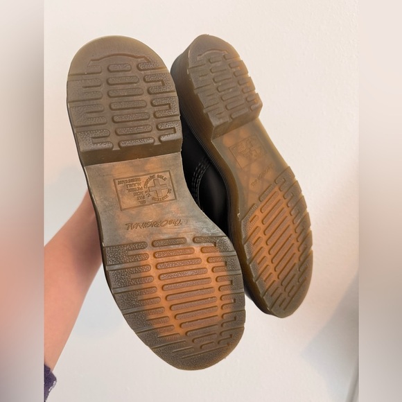 Dr. Martens 1460 Harper Smooth Leather Lace Up Boots, UNISEX Women 8/ Mens 7 - Picture 5 of 6